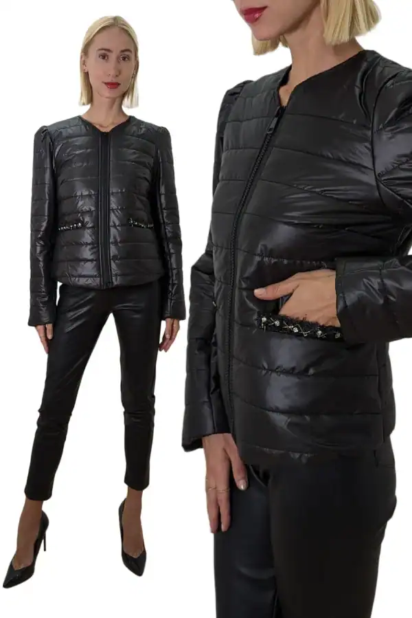 New - Designer Black Jacket (XXL) - Very Nice
