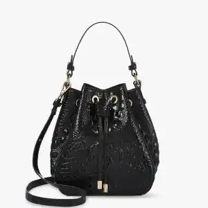New - Brahmin Melinda Ombre Bucket Bag - Black