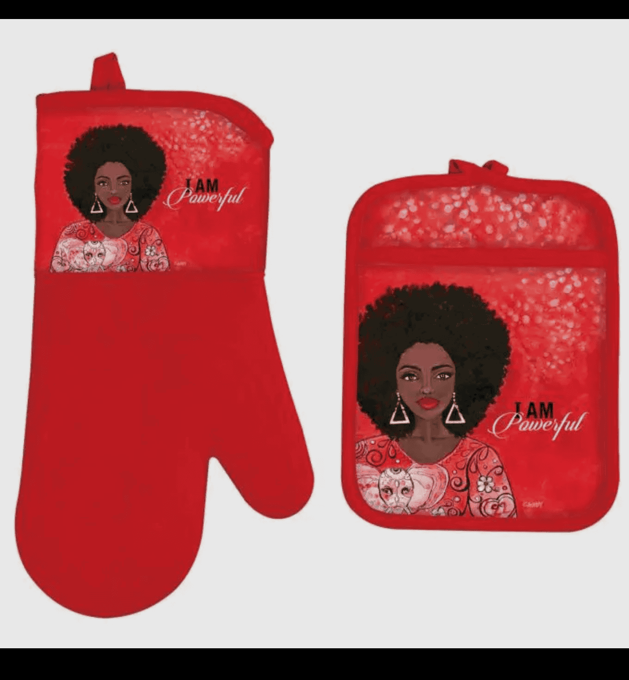 Gifts:  I AM Powerful Oven Mitts (See Awesome Selection)