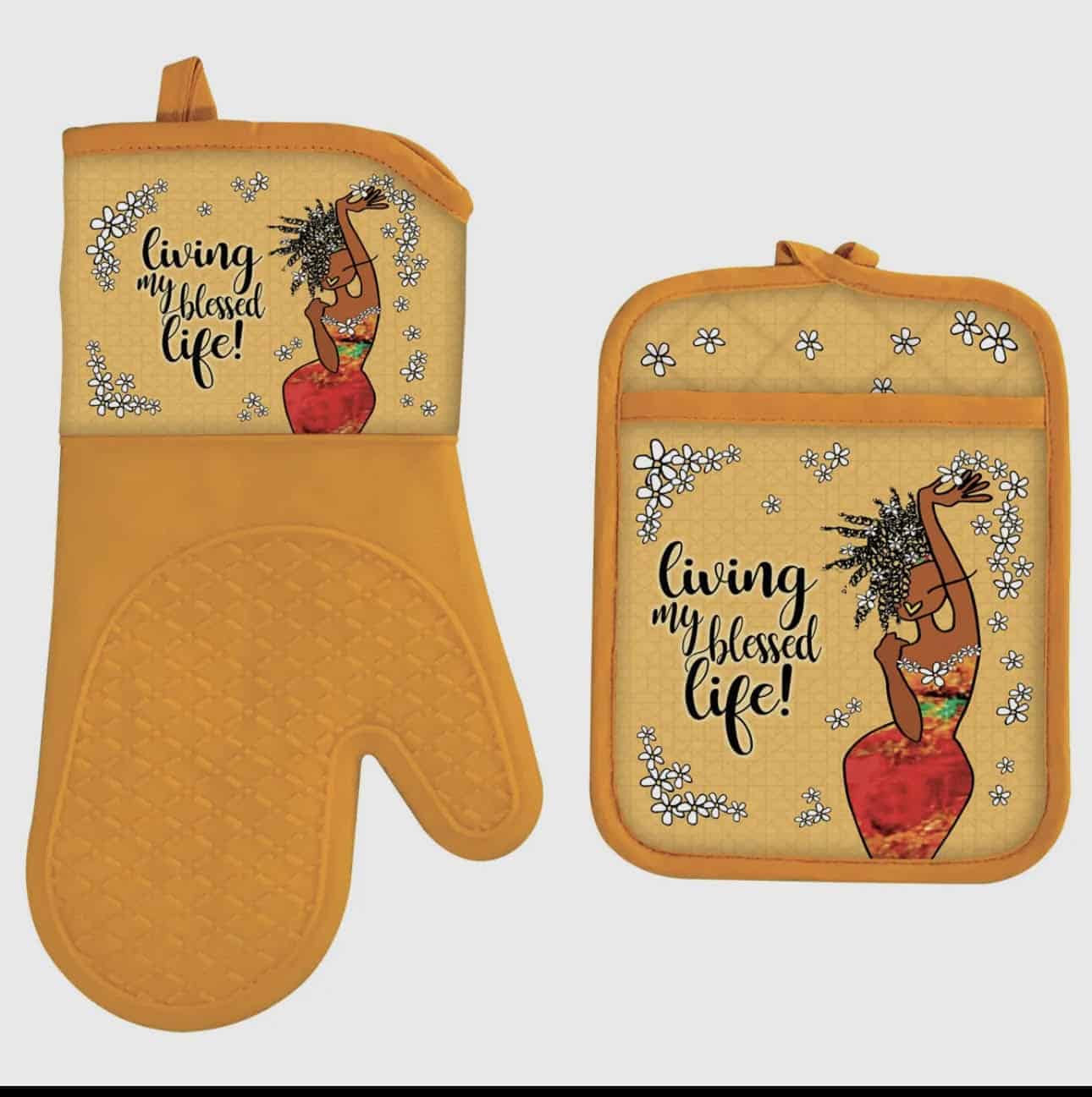 Oven Mitt and Potholder Set (Great Selection)