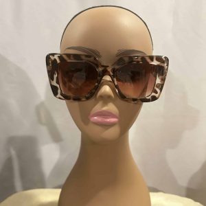 Oversize Printed Sunglasses