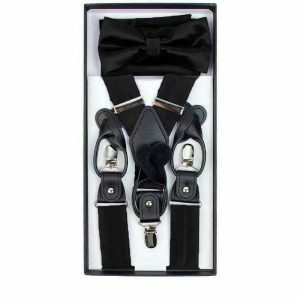 Designer Accessory Set (Suspenders, Bow Tie, Pocket Square)
