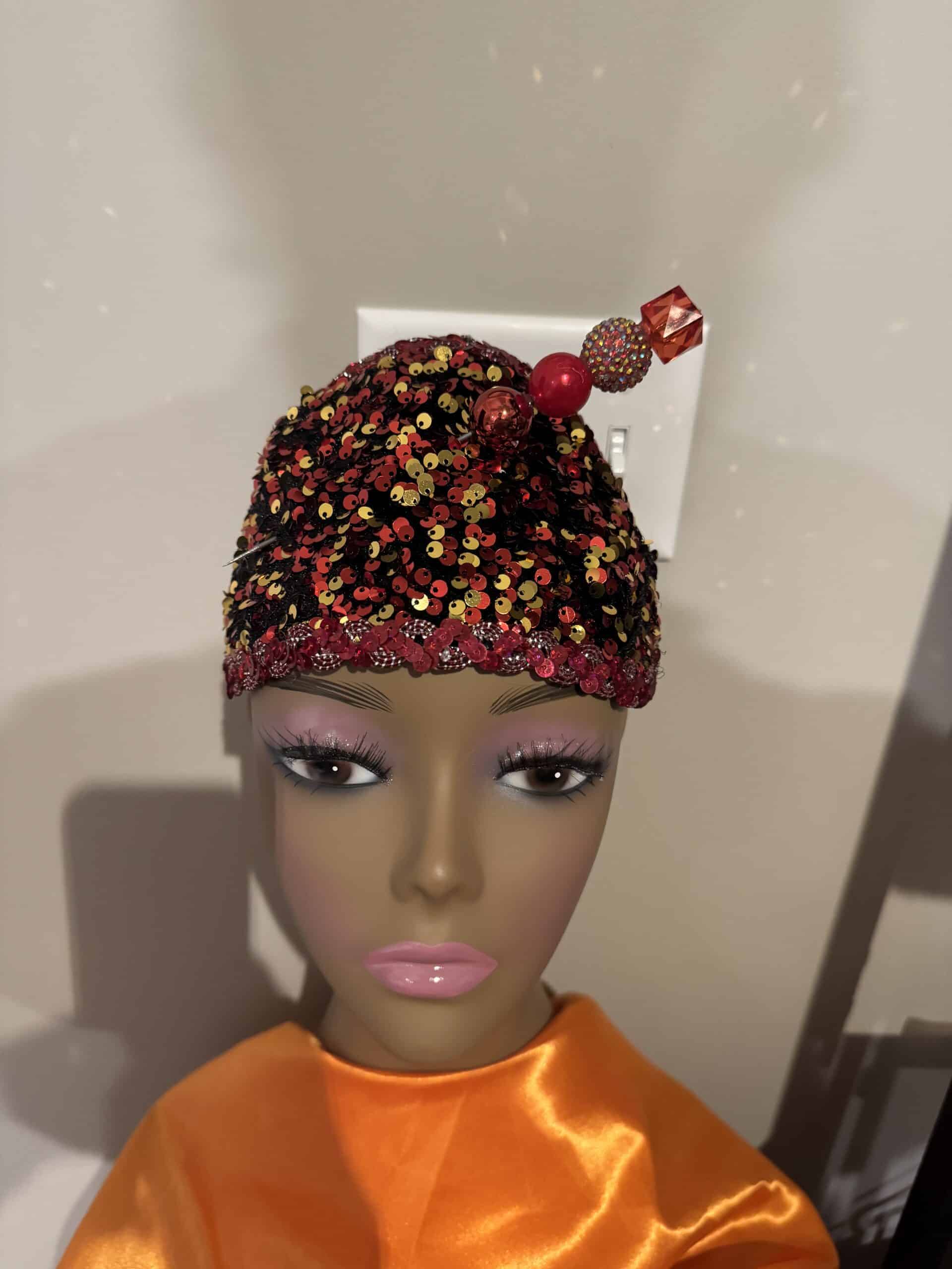 New – Designer Custom Made Multi-Colored Fascinator (Hat Pin Sold Separately)