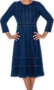 New - Divine Denim Dress (Size 10) 1B