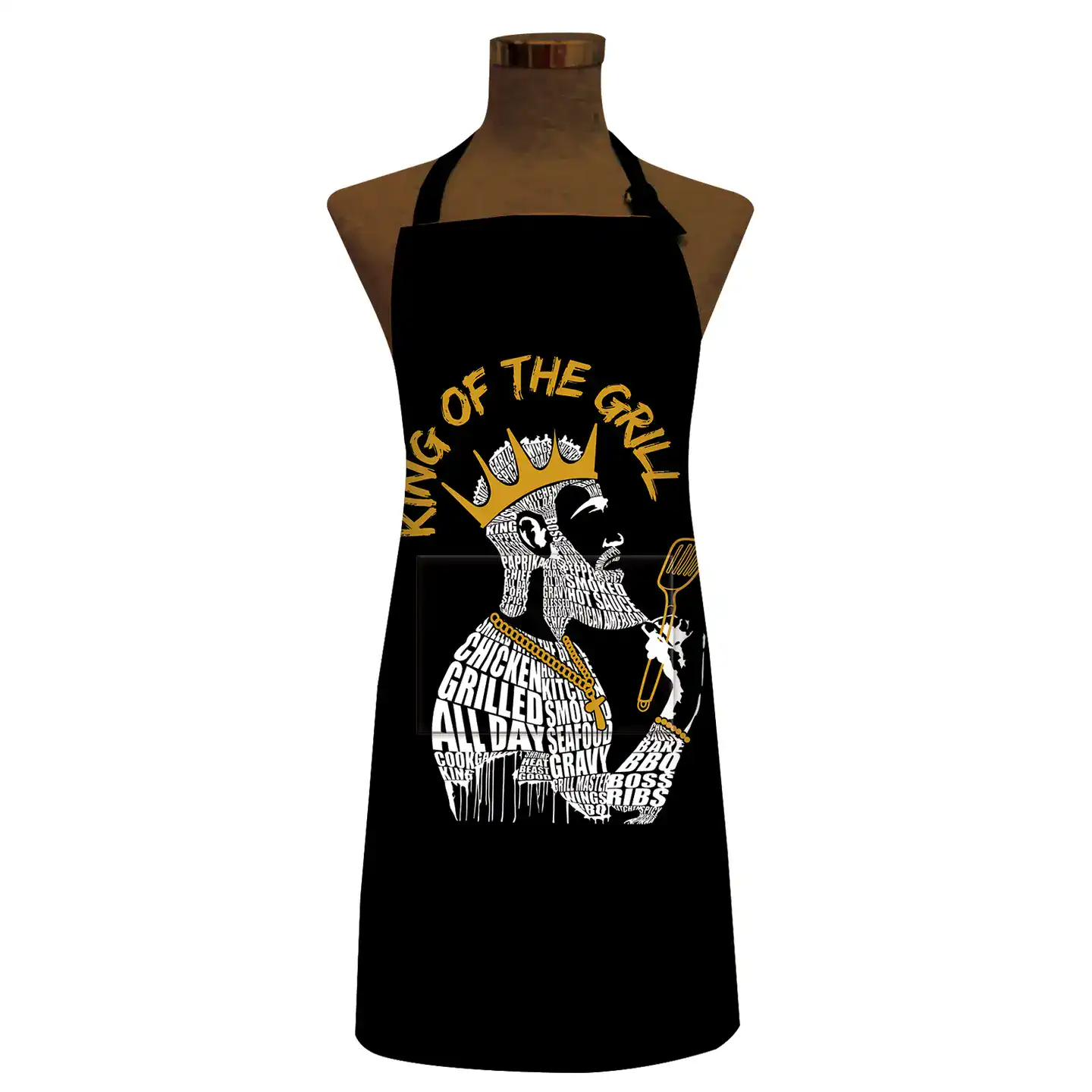 New – King of the Grill Apron (Yes)