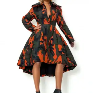 New - Designer Coat/Dress Black (3 Size Selection)