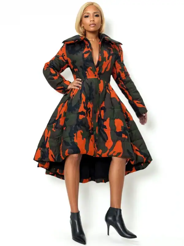 New - Designer Coat/Dress Black (3 Size Selection)