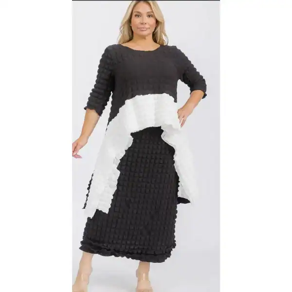 New - 2pc Popcorn Skirt-set ( 3 Sizes)