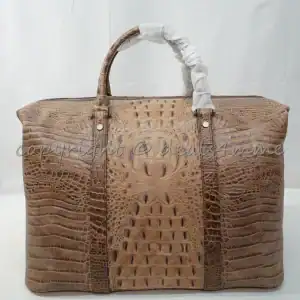 New - Brahmin Coffee Carryall/Weekender