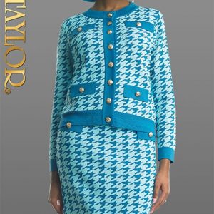 New - Lilly & Taylor Turquoise Knit (Small 6-8)