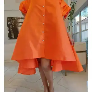 New - Orange Hi/Low Shirt/Dress (O/S)