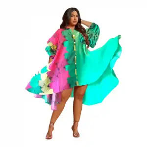 New - Hi-Low Multi Shirt/Dress Top (O/S)