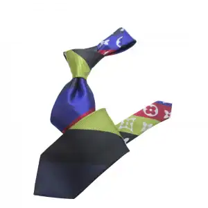 New - Designer Multi Striped w/hanky