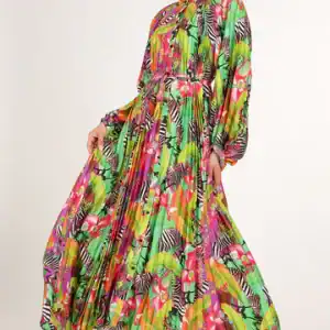 New - High End Designer One Size Safari Dress