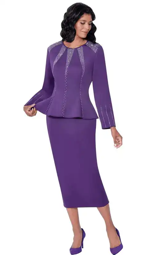 New – Designer Light Scuba (Purple) 16W 2pc Suit