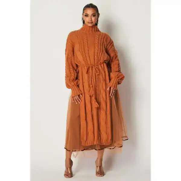 New - Textured Knit Skirt (Mesh) Set (3 Size Selections - S-L)