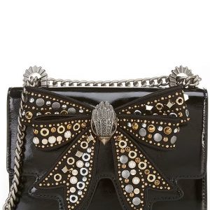 New - Kurt Geiger Black w/ Multi Bow (Nice)