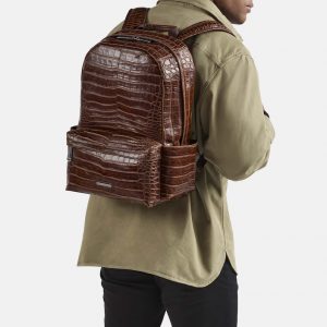 New - Men Brahmin Lucas Backpack Baypoint (Great Find - Unique)- Awesome for a Special Man!