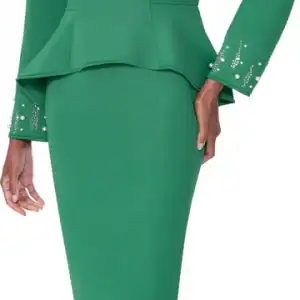 New - Designer Green 1pc Dress (16W) - Beautiful