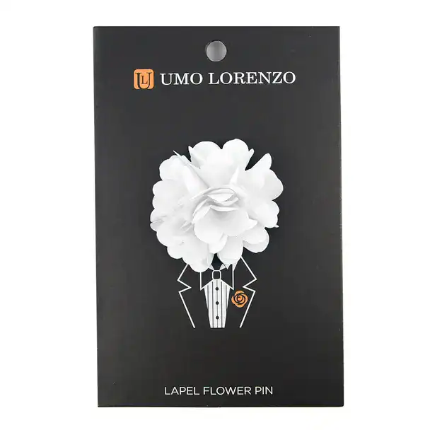 New – Solid Mini Flower Lapel Pins (See Selection)