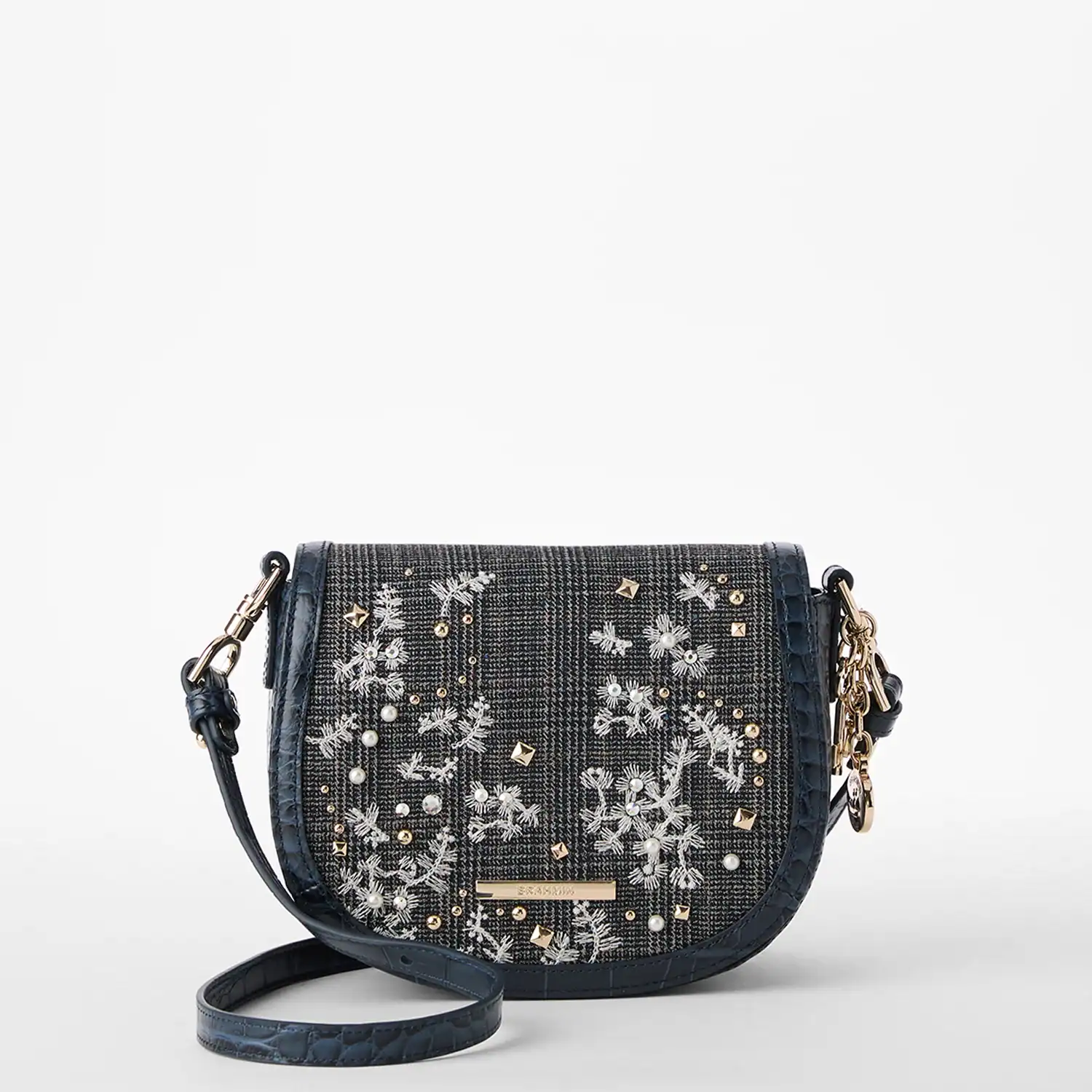 New – Brahmin Blue Briar Riverton