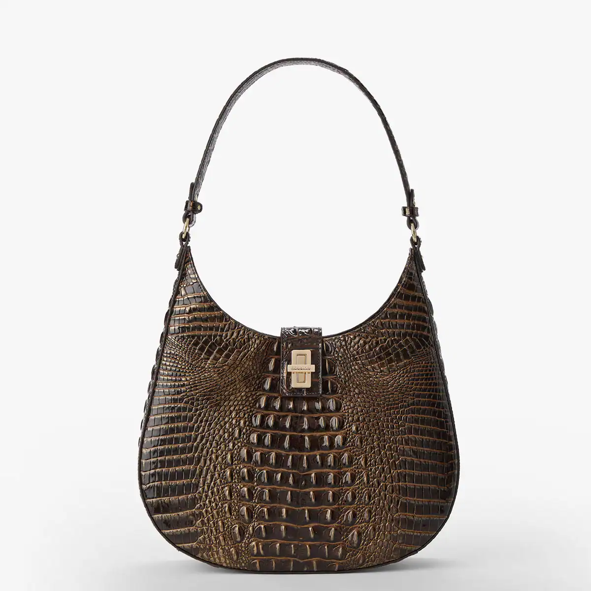 New – Brahmin Fallon in Chocolate (Love the color) – hard to find!!!!