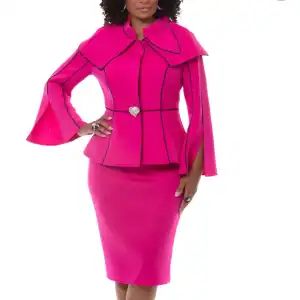 New - Designer Fuchsia 2 pc Suit (Size 18)