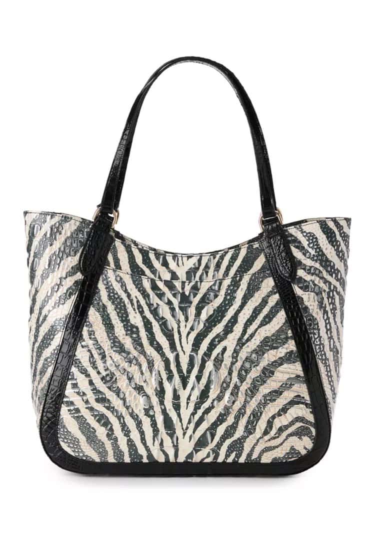 New – Brahmin Aliza (Animal Print) Very Nice Tote w/ outside pocket – love it