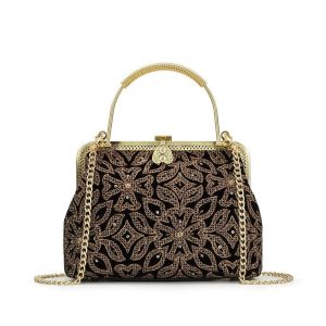 New Patricia Nash Marcaria Gold Clutch