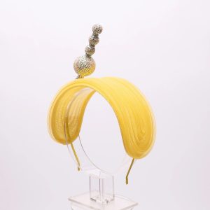 New - Designer Sinamay Base Fascinator w/Hat Pin included Covered (5 color selection) - 3 colors left