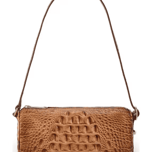 New- Brahmin Aiden Road Bille Cinnamon Barrel Crossbody