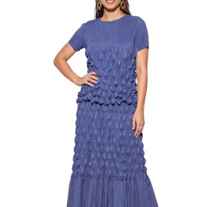 New - Designer 2pc Dutch Blue - Bubble Skirt Set  L/XL (Only 1)