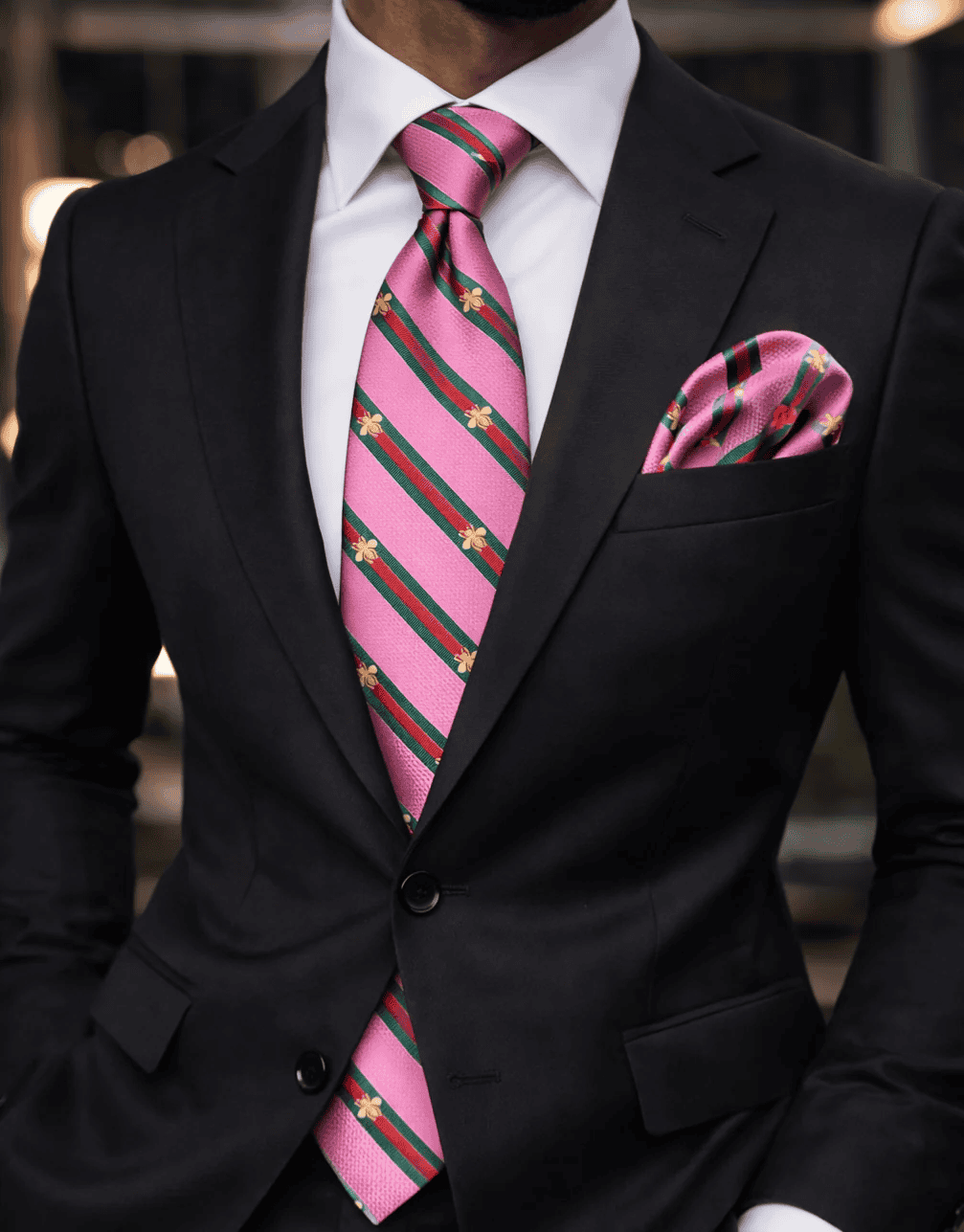 New – Limited Edition Verse IX Hot Pink Designer Tie