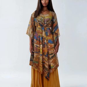 New - Designer Kimona Pantsuit or Dress - One Size  (Very Nice and Unique)