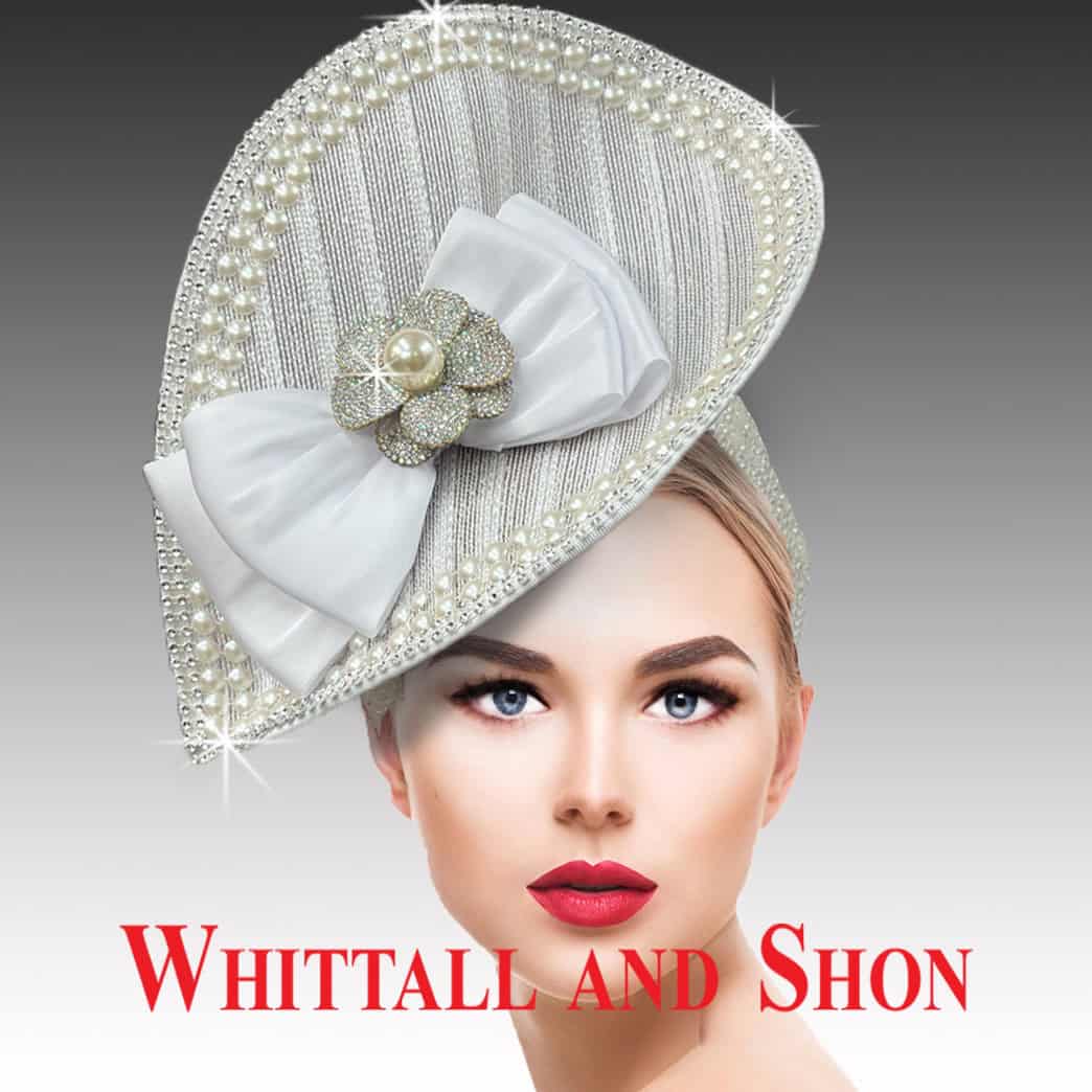 New – Designer White Pearl/Bling Fascinator – Lovely and Light