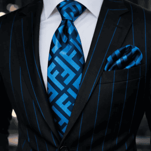 SOLD - New Desiger Royal Blue FF Tie