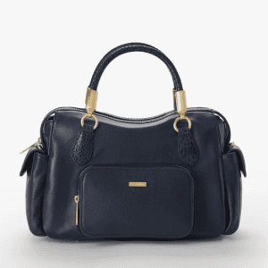 New - Brahmin Micaela "Navy Blue" Handbag with plenty of storage - Nice!!!
