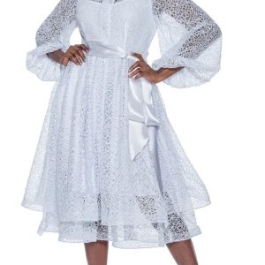 New - Designer Terramina White Dress - Size 16 (Nice)