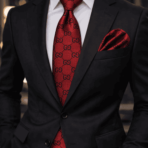New - Limited Edition Verse IX - Burgundy/Cranberry Designer Tie