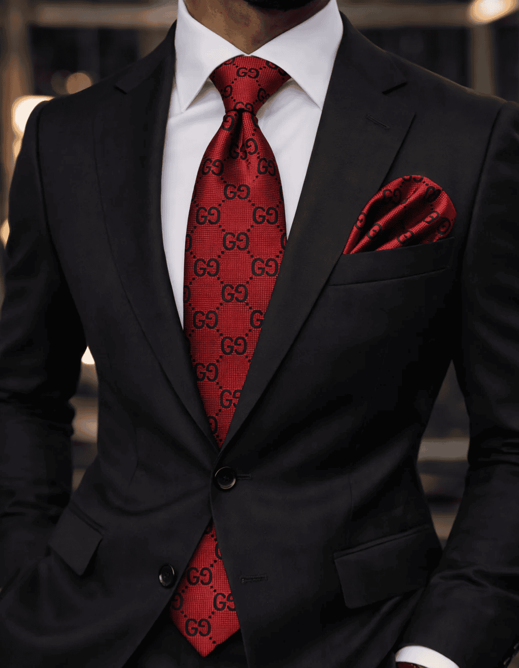 New – Limited Edition Verse IX – Burgundy/Cranberry Designer Tie