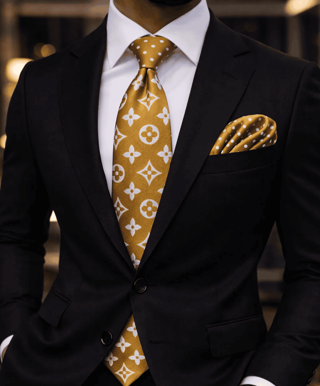 New – Limited Edition Verse IX Gold Designer Tie – YES!!