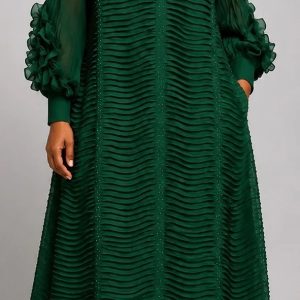 New - Bouncy Dress - Emerald Green - only 1